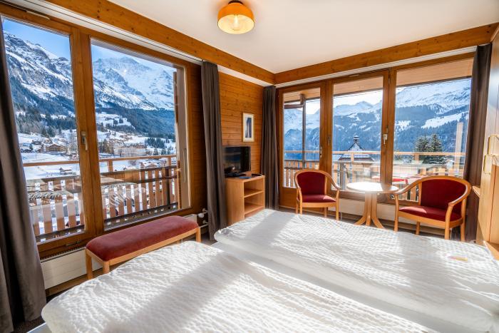 Hotel Jungfraublick Венген Номер фото