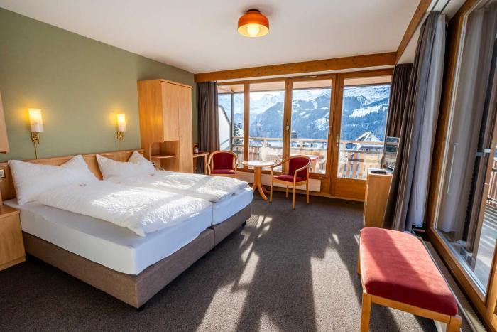 Hotel Jungfraublick Венген Номер фото